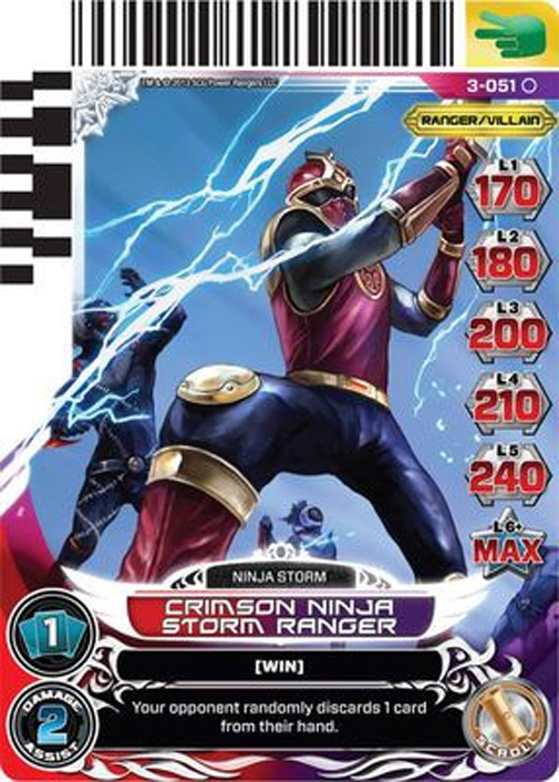 Crimson Ninja Storm Ranger 051